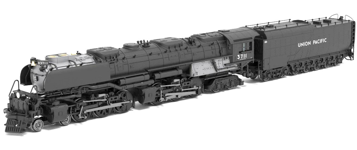 Broadway Limited N Scale ~ Challenger 4-6-6-4 ~ DC ~ Union Pacific #3714 ~ 8653