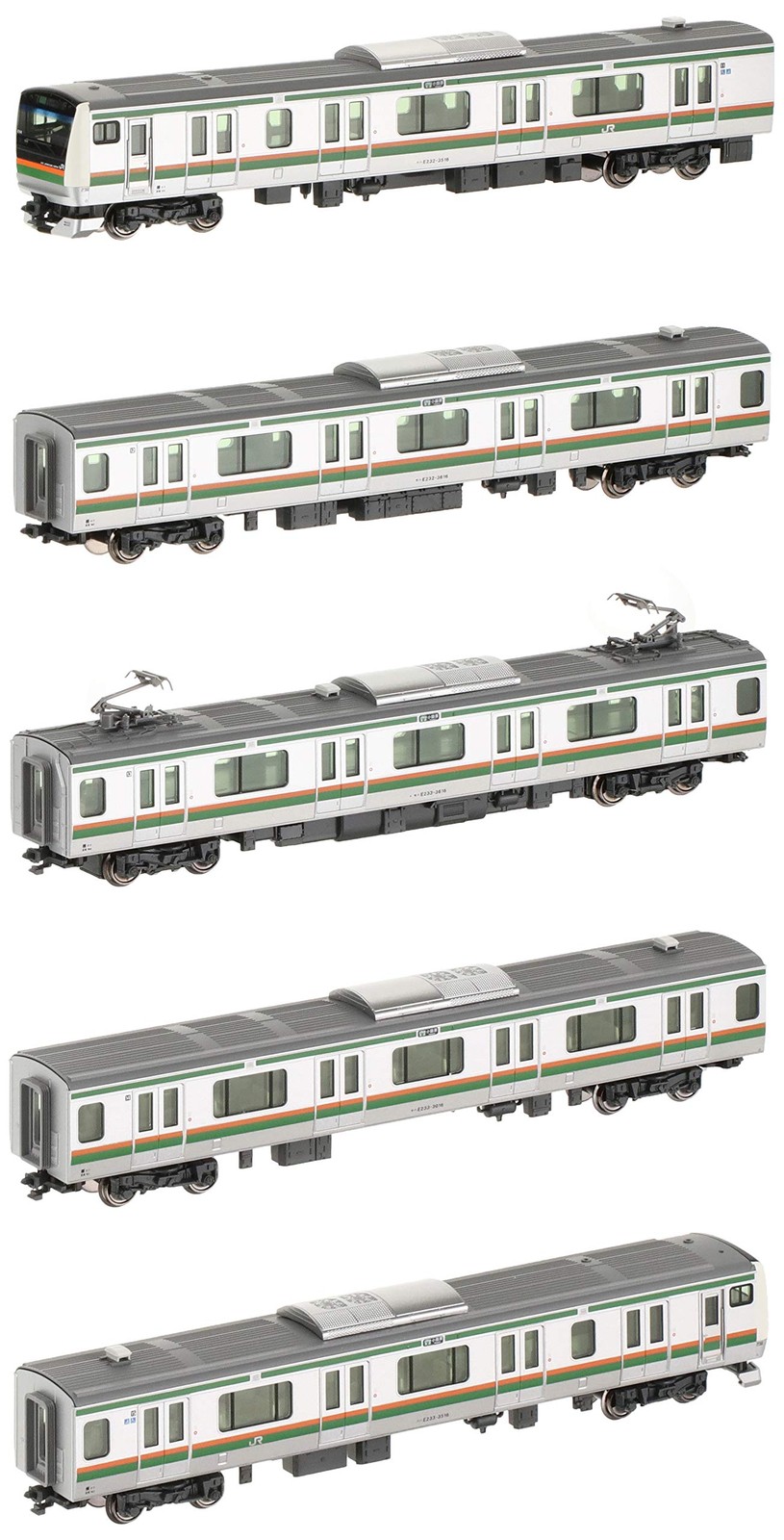 KATO N gauge E233 series 3000 series Tokaido Line Ueno Tokyo Line attached 5 car