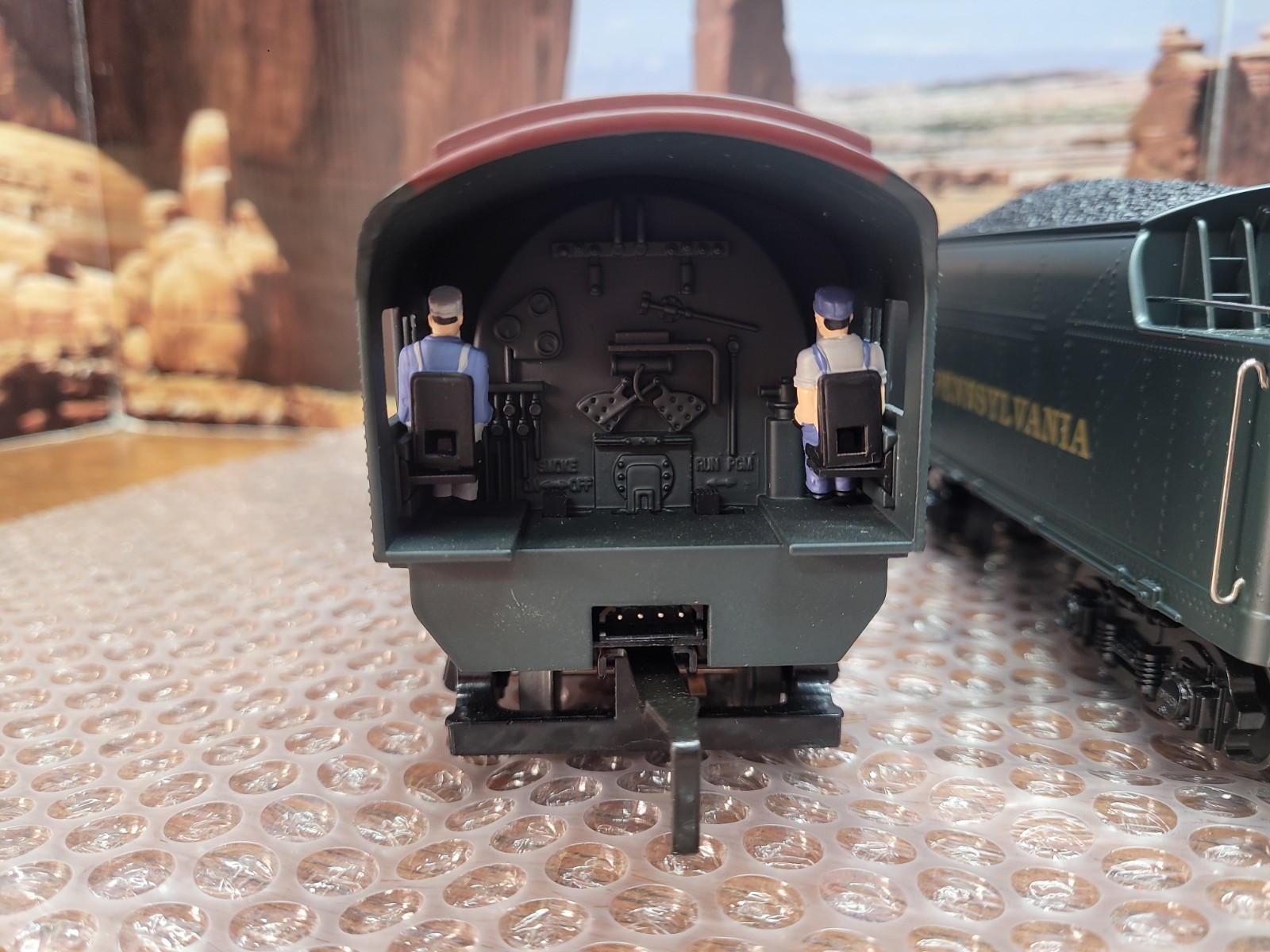 Lionel O Gauge Pennsylvania Berkshire JR Locomotive And Tender Railsounds