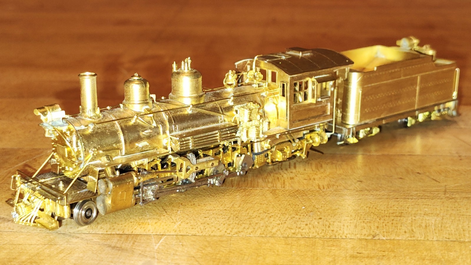 WMC Westside Model Company HOn3 Brass D&RGW Rio Grande Piston K-27 2-8-2 Nice!