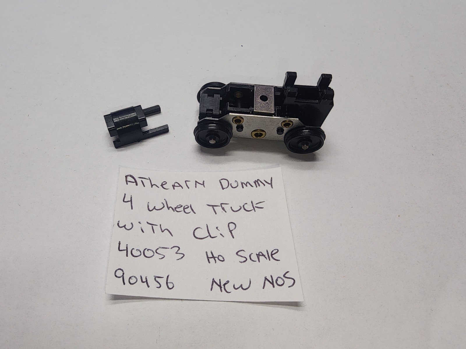 1 DUMMY F7A F7B GP35 4 WHEEL TRUCK ATHEARN BLUE BOX HO SCALE NOS