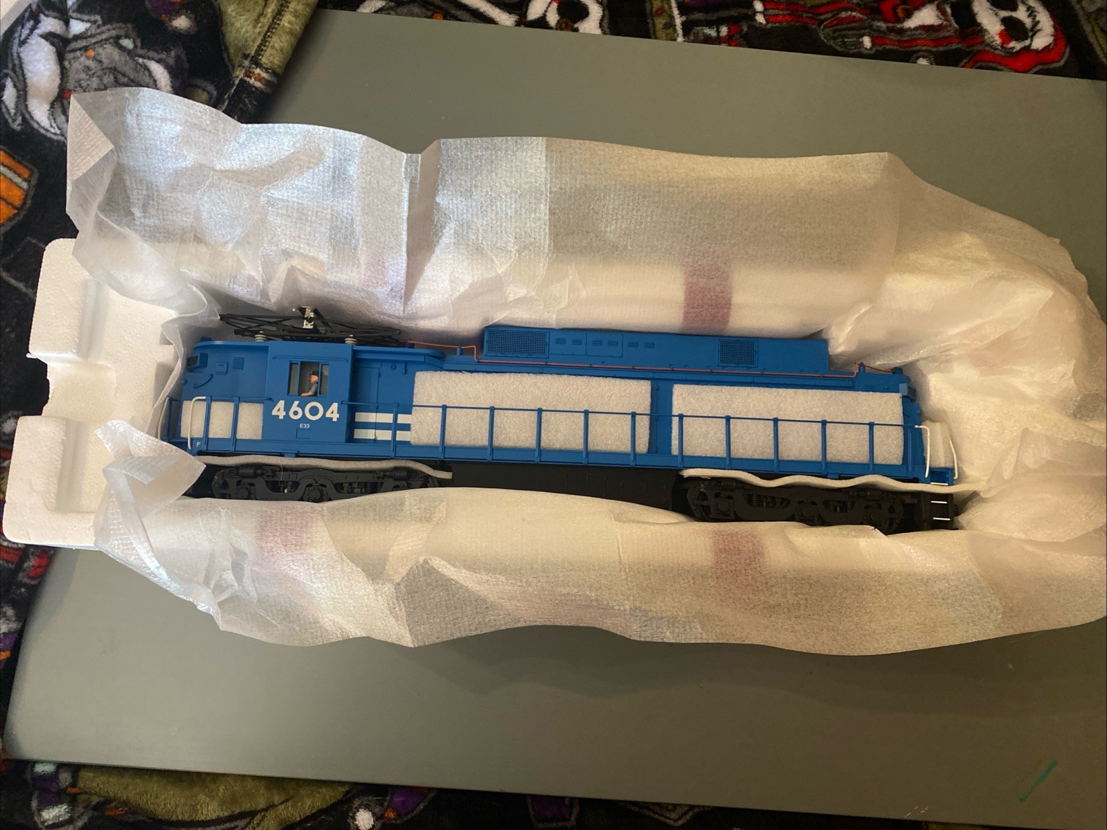 O MTH Premier 20-5509-1 E33 Rectifier Electric, Proto-Sound Conrail #4604