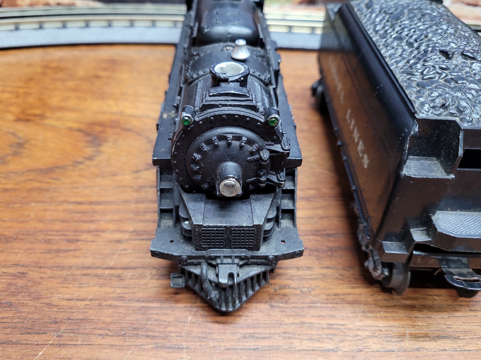 Lionel O Gauge 2-6-4 2026 Steam Locomotive And Tender For Parts Or Repair