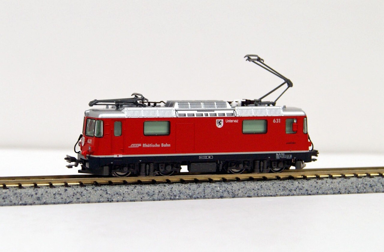 USA Seller – New! KATO 3102 N gauge Ge4/4-II locomotive #631 “Untervaz” of RhB
