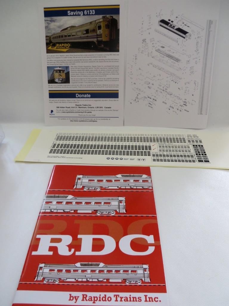 Rapido Trains 16076 BUDD RDC-DC New York Central M459 Brand New
