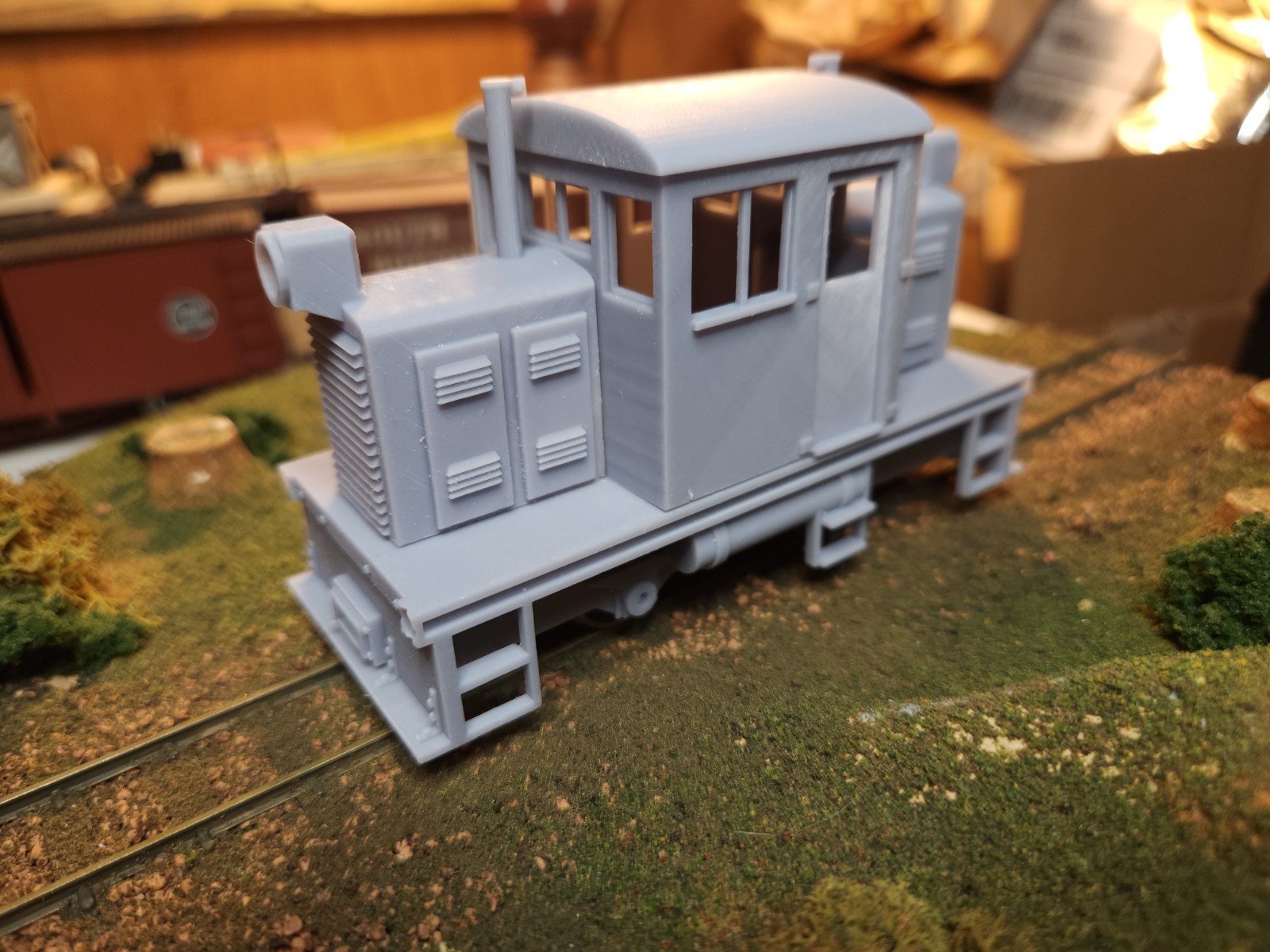 On30 Freelance Center Cab Switcher Kit 3D Printed For Bmann On30 Street Car Mech