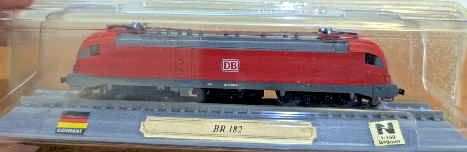 Del Prado Locomotives of the World Germany BR 182, N scale 1/160 FREE SHIPPING