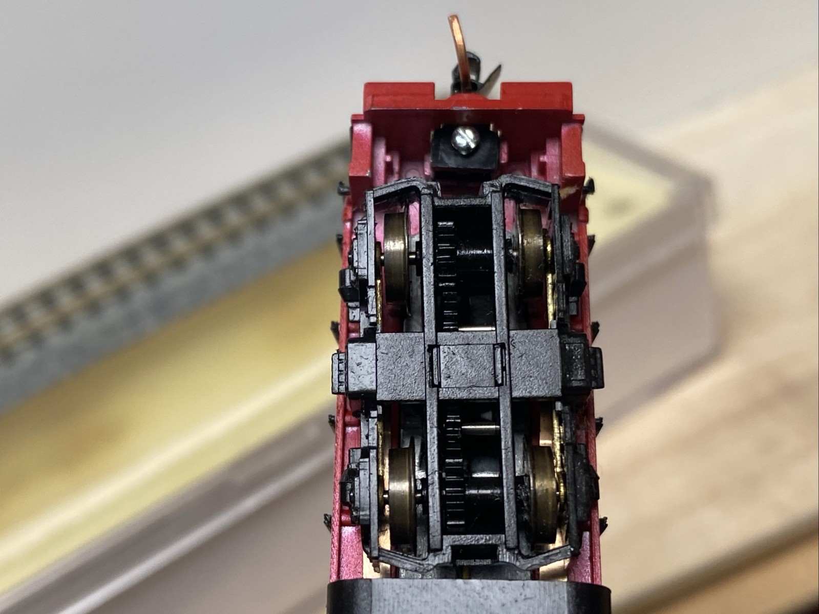 Read Life-Like N Scale Burlington Route GP20 Low Nose 900 Red CB&Q Not Orig Box