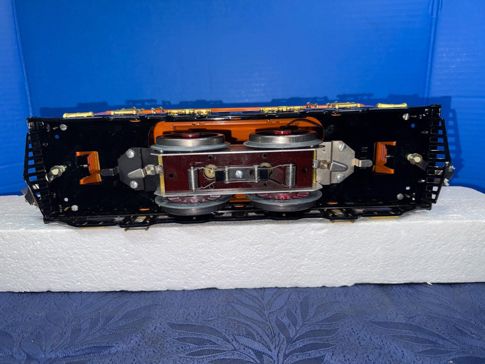 MTH 9E Standard Gauge Orange Electric Engine