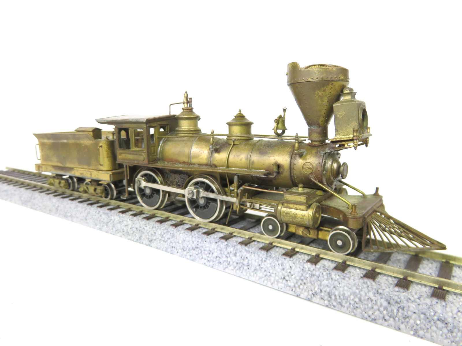 Pacific Fast Mail Brass HO Scale V&T Virginia Truckee 4-4-0 Steam Locomotive