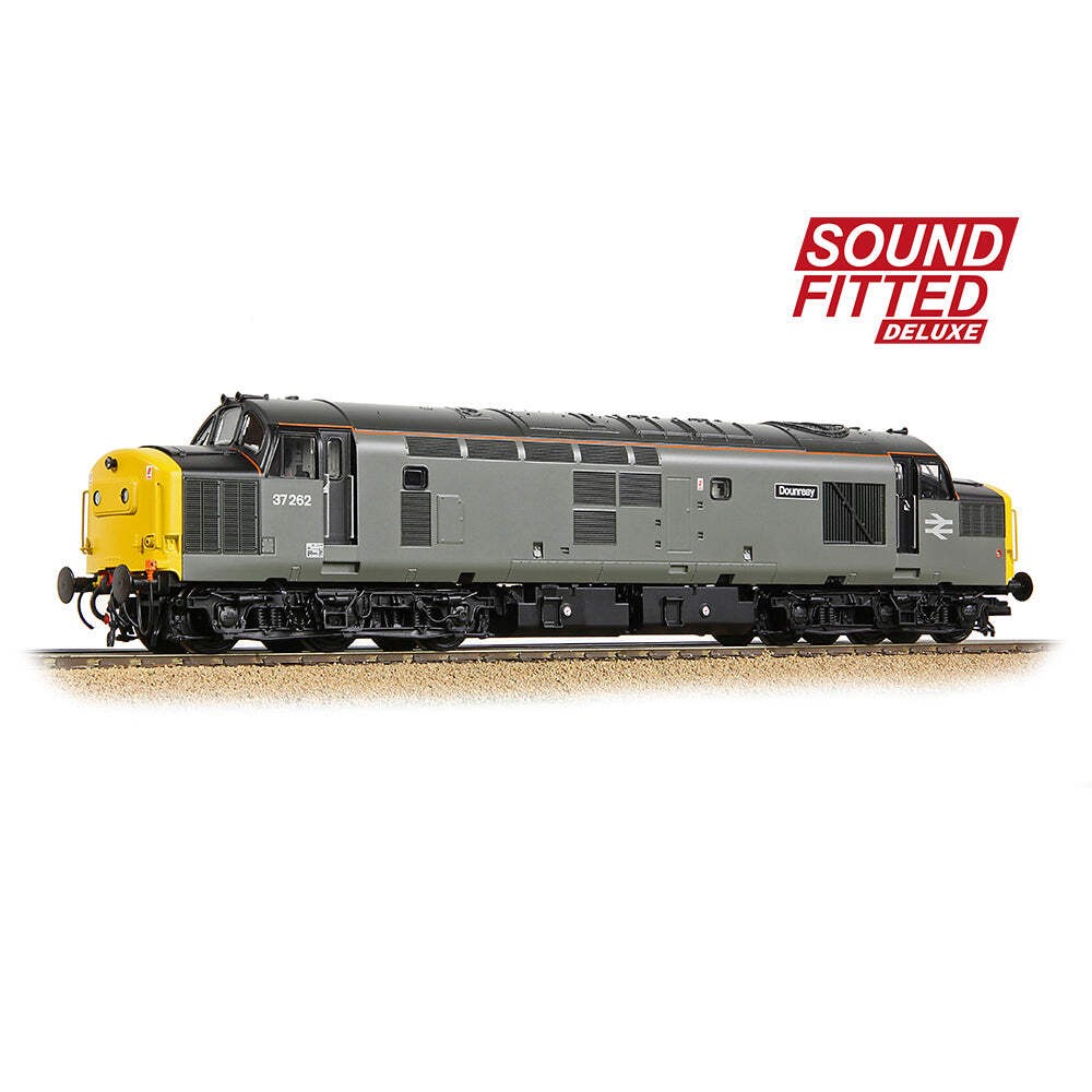 Bachmann 35-311SFX OO Gauge Class 37 37262 Dounreay BR Eng Grey DCC SOUND DELUXE