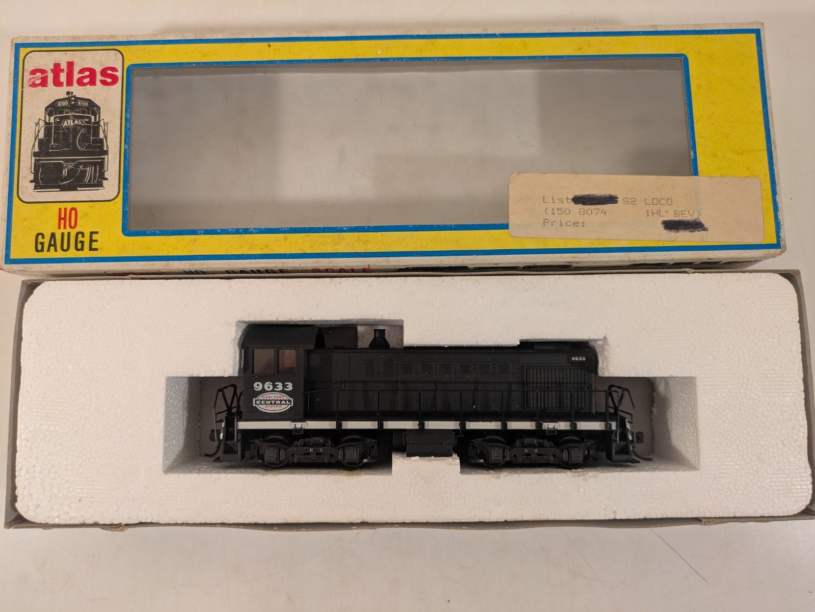 HO Alco S2 NYC New York Central DC NIB NOS #8074