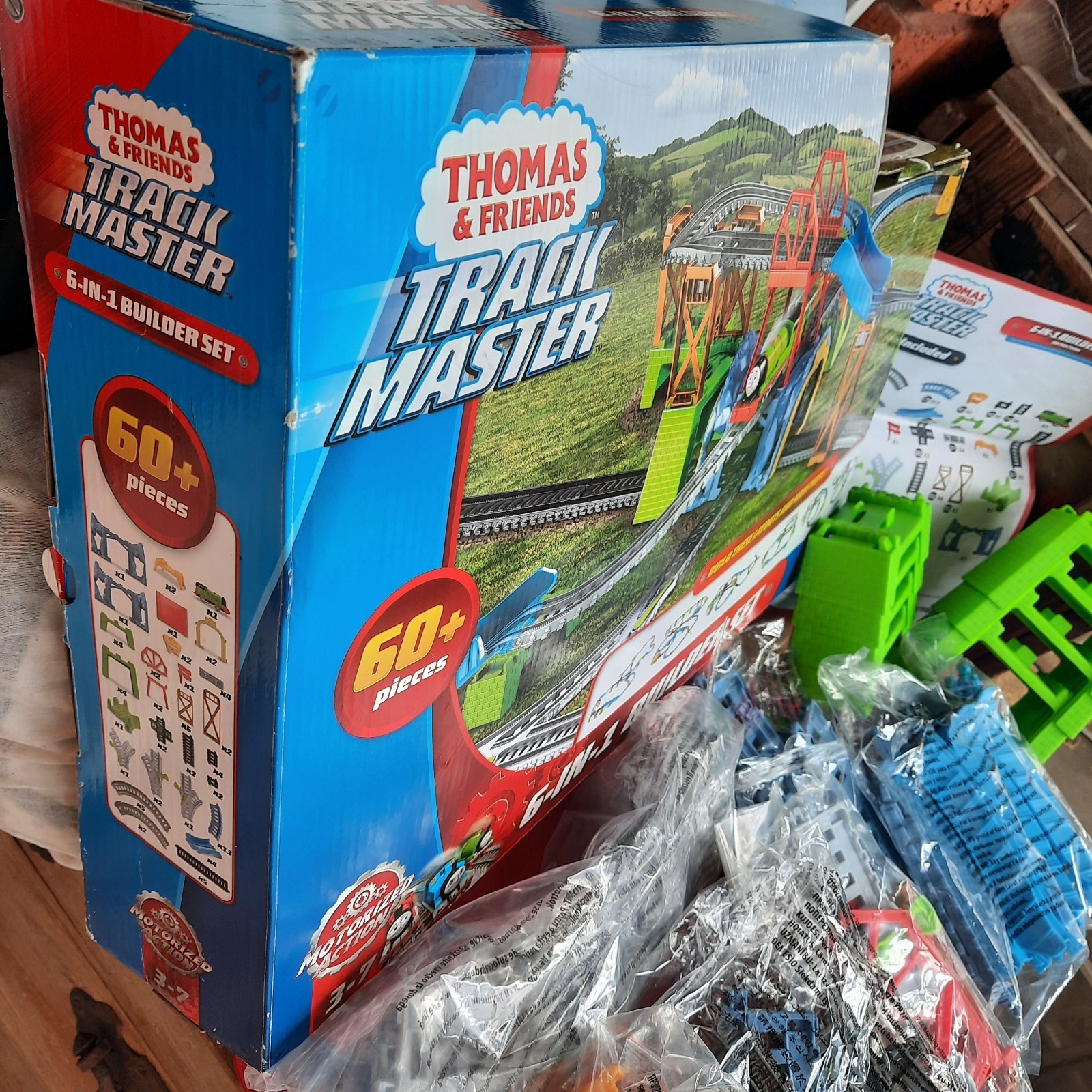 2018 Mattel Thomas & Friends TrackMaster Retired Percy Builder Box Set GBN45