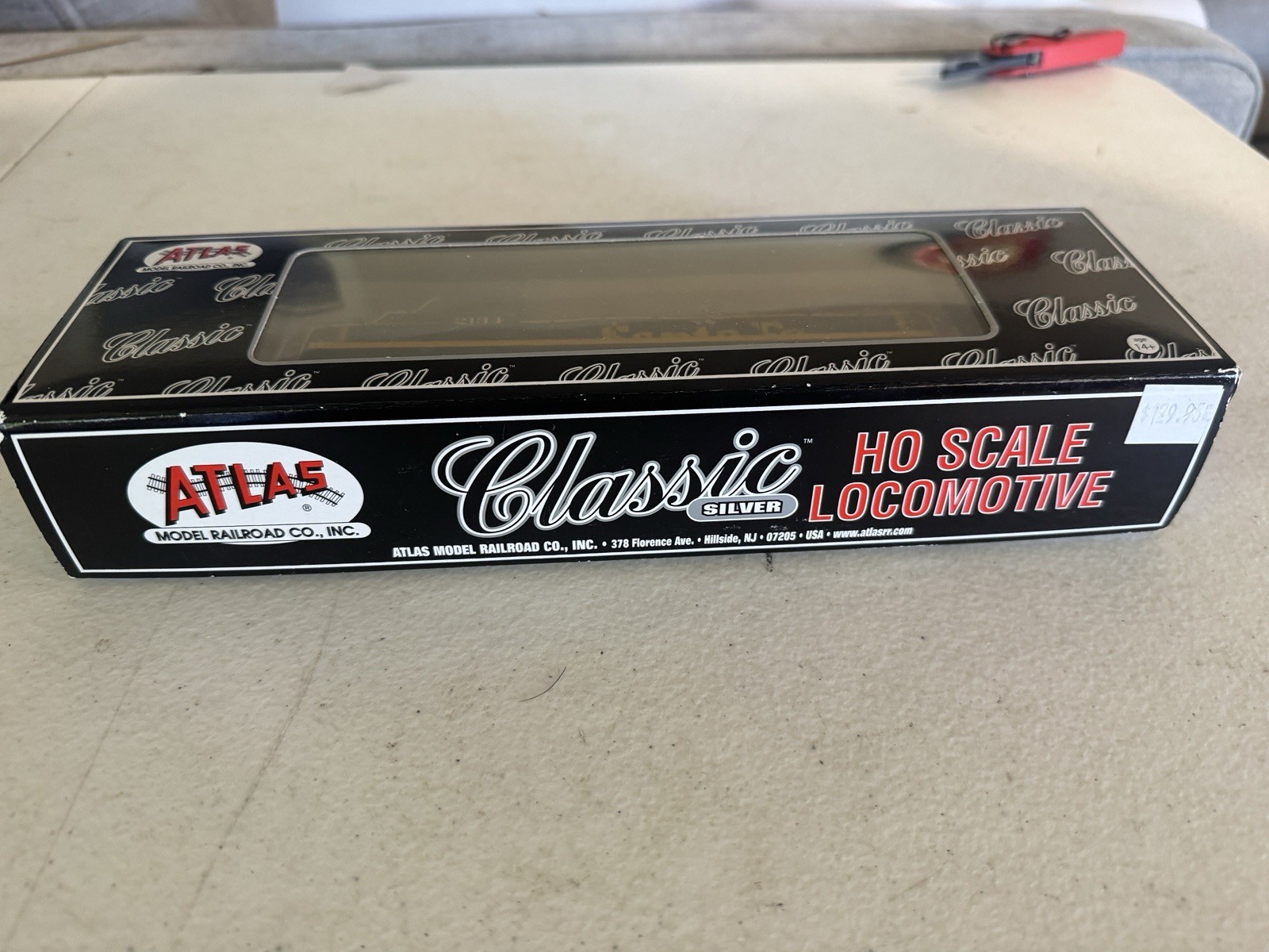 Atlas Classic Silver HO Alco RSD-4/5 Santa Fe #2134 Diesel Locomotive W/ Box