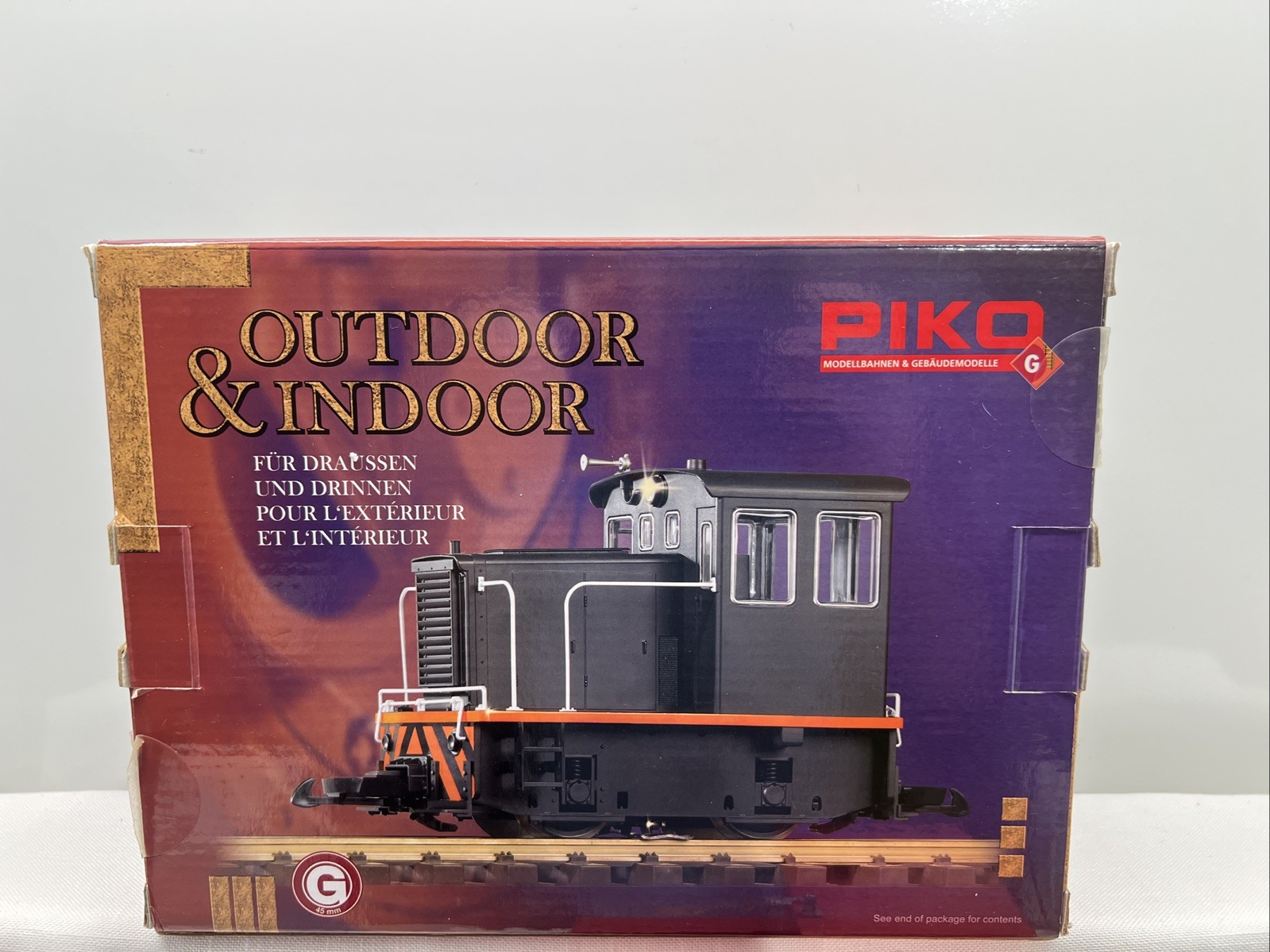 Piko 38506 G Scale Clean Machine R/C Track Cleaner Boxed