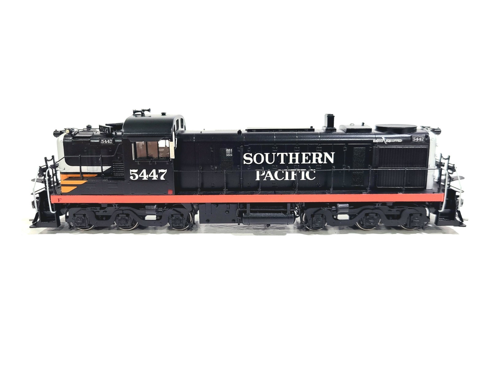 Division Point SP RSD-5 Southern Pacific Black Widow #5447 HO Brass #DP-8777