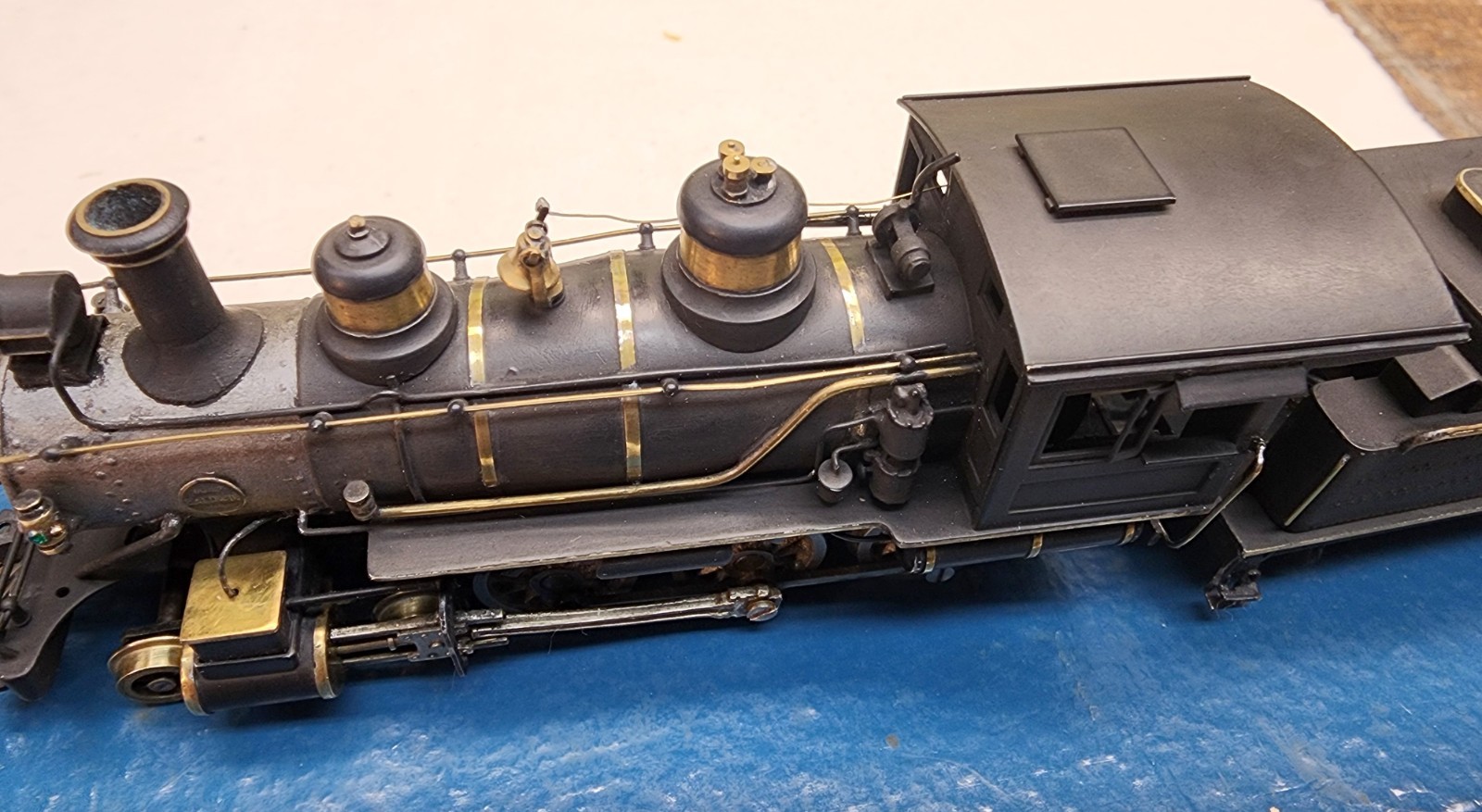 PFM Brass 4-6-0 Virginia & Truckee Steam Loco #26 custom paint HO “10 Wheeler”