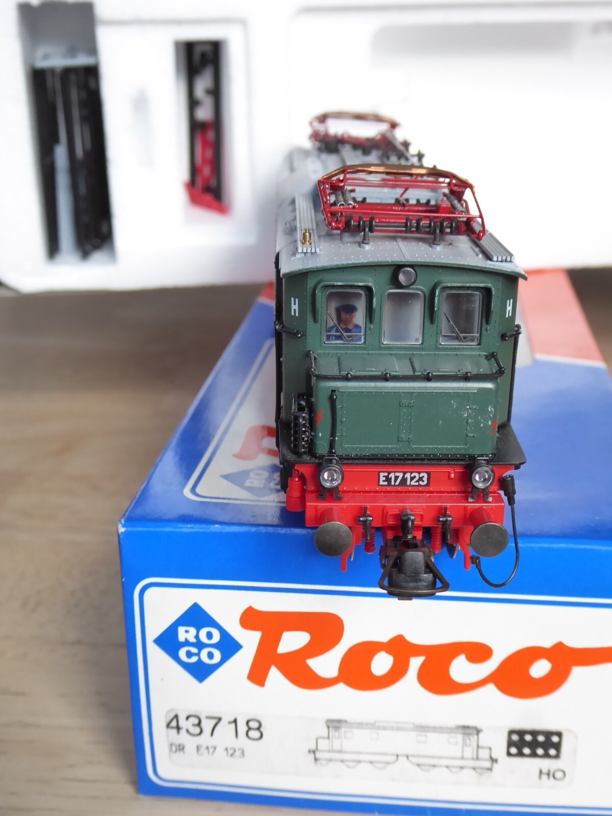 Roco 43718 H0 Dcc-Digital Locomotive E 17 123 the Dr Epoch 3 Well Preserved, Ob