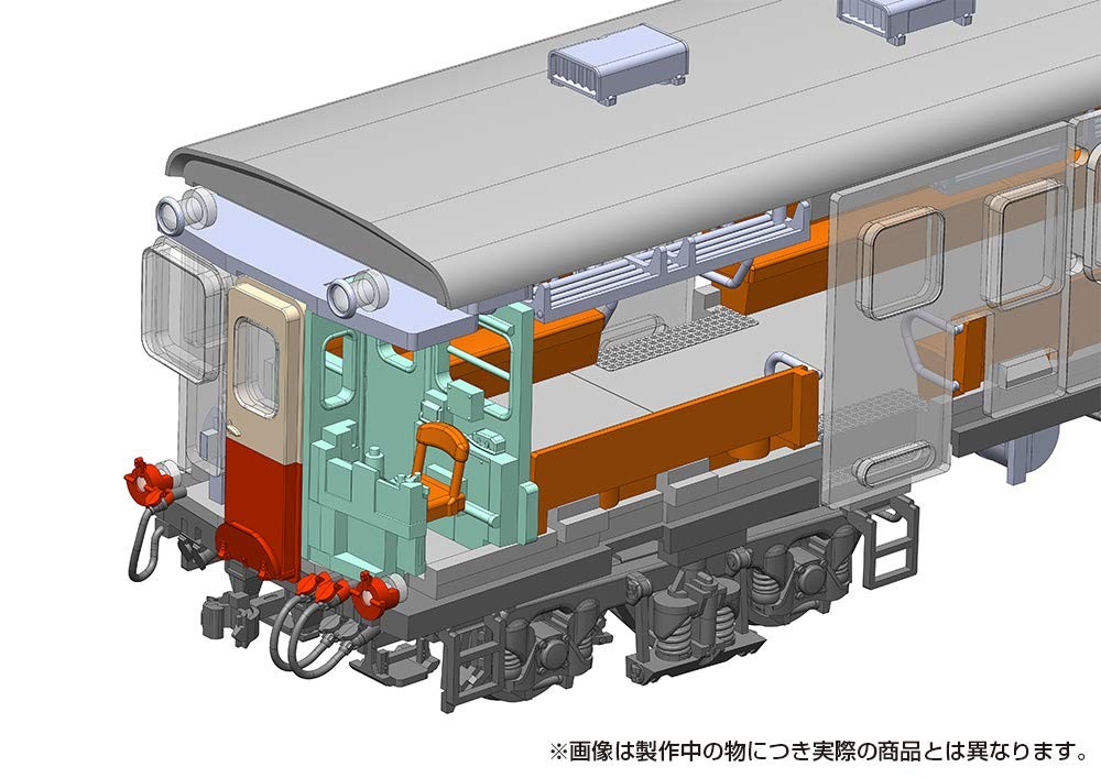 PLUM HO Gauge Kominato Railway Type Kiha 200 Mid-term Type 1/80 Scale Body Color