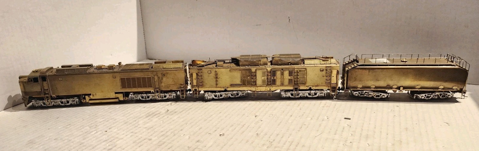 Alco Models HO Scale Brass Gas Turbine Set 3 Units Undecorated