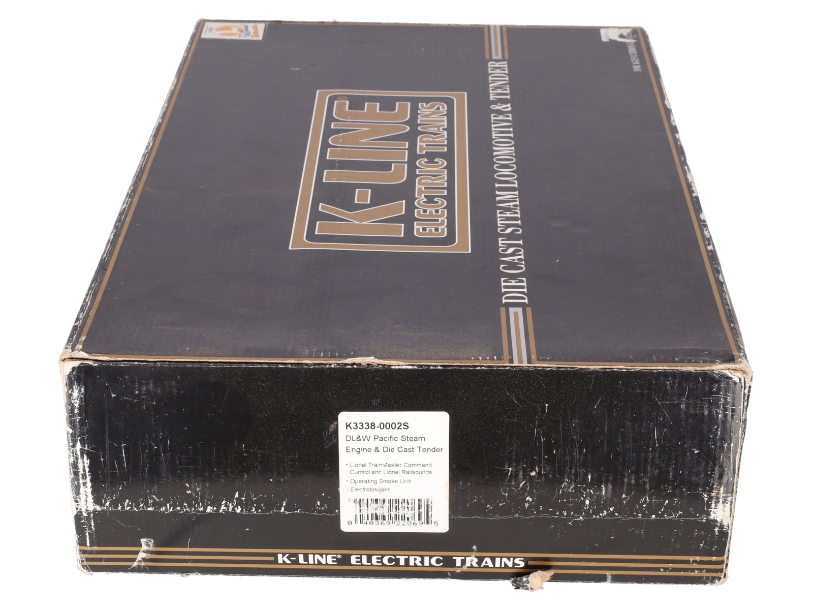 K-Line K3338-0002S DL&W 4-6-2 Pacific Steam Locomotive & Tender w/TMCC #1154/Box