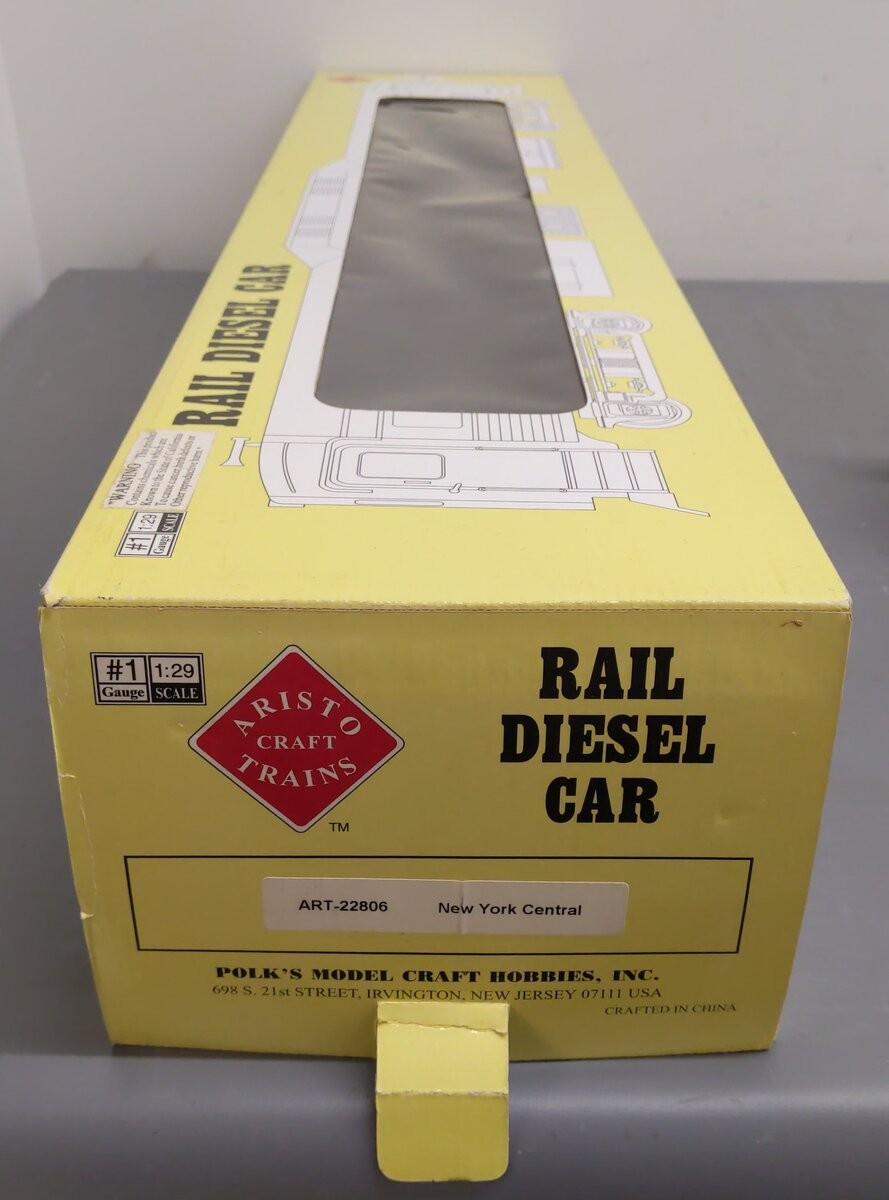 Aristo-Craft 22806 New York Central RDC “Budd” Car LN/Box