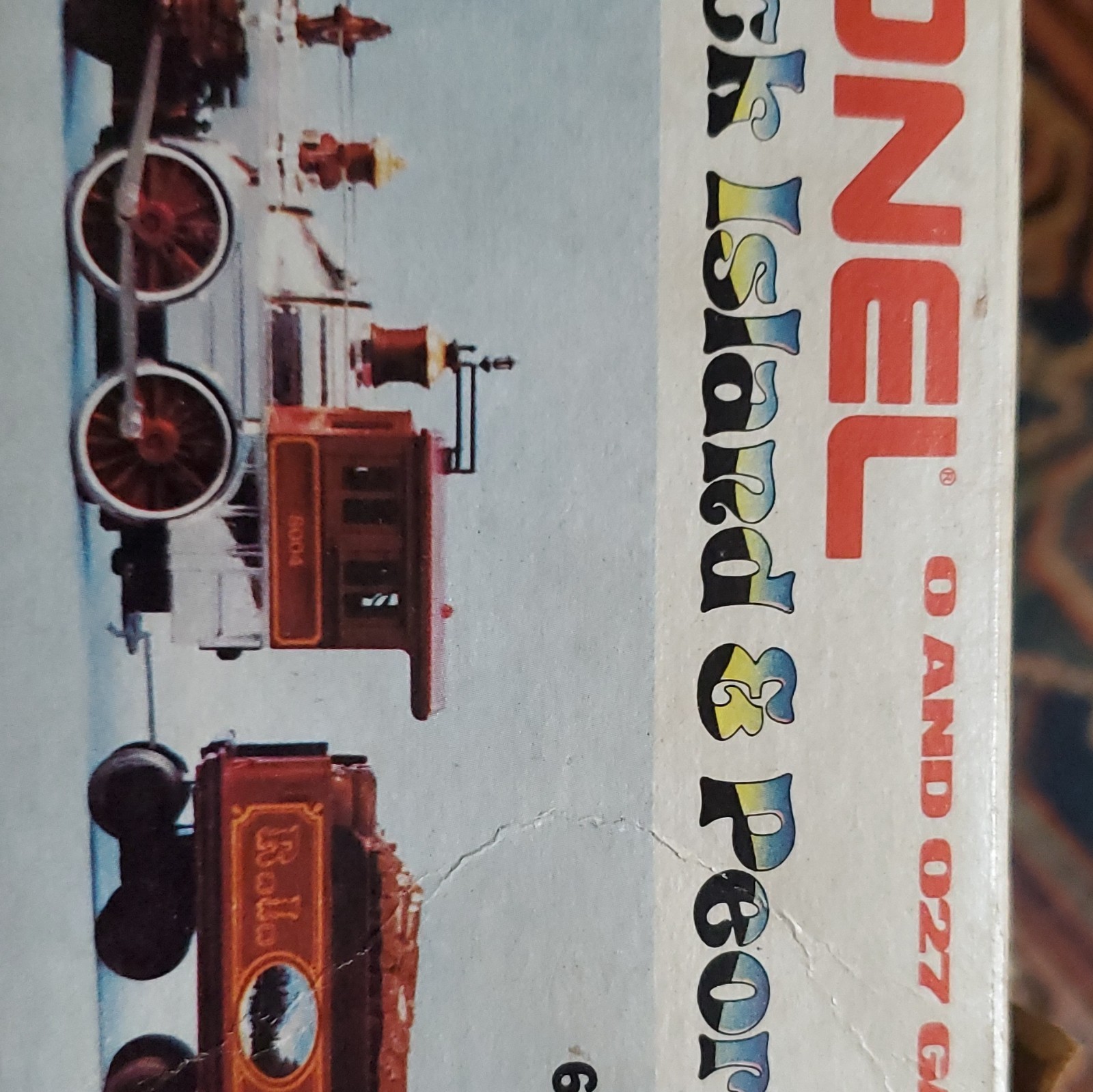 Lionel O American New in box 4-4-0 Rock Island & Peoria Loco & Tender 6-8004