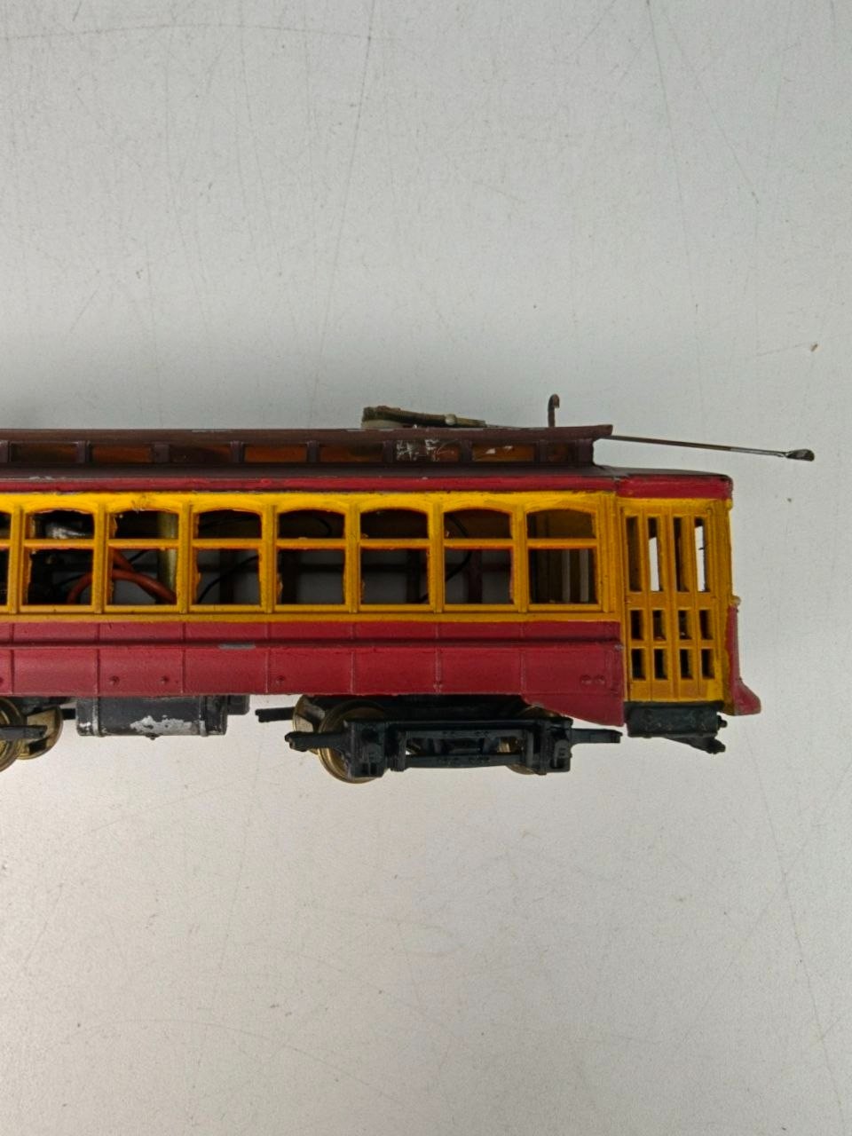 Bowser HO Brill Suburban Trolley Die-Cast Tested Light Box Parts