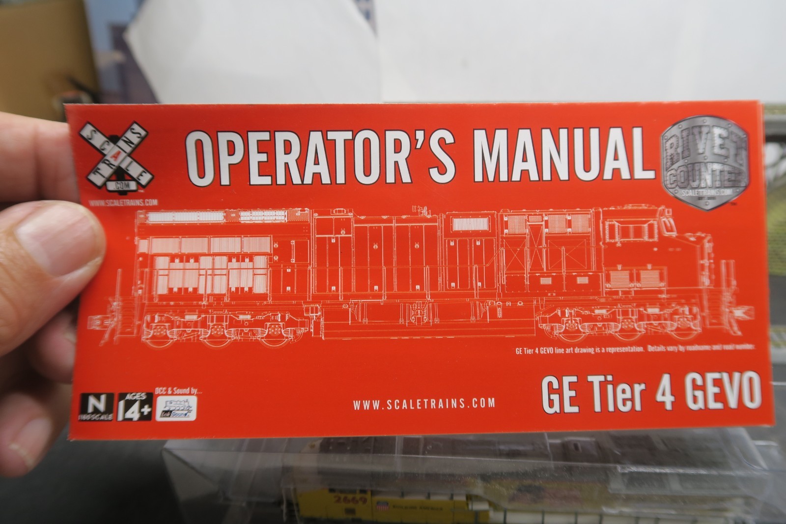 SCALETRAINS RIVET COUNTER N SCALE SXT30675 GE TIER 4 UNION PACIFIC ET44AC #2669!