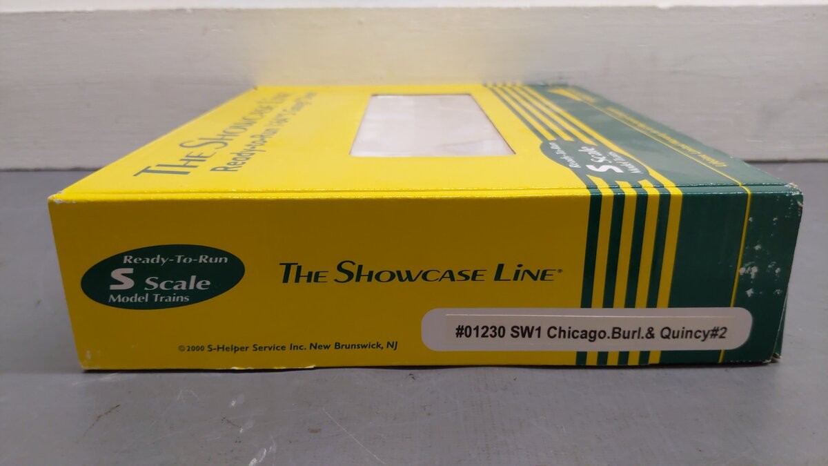 S-Helper 01230 S Scale Chicago Burlington & Quincy Diesel Locomotive #9139 EX