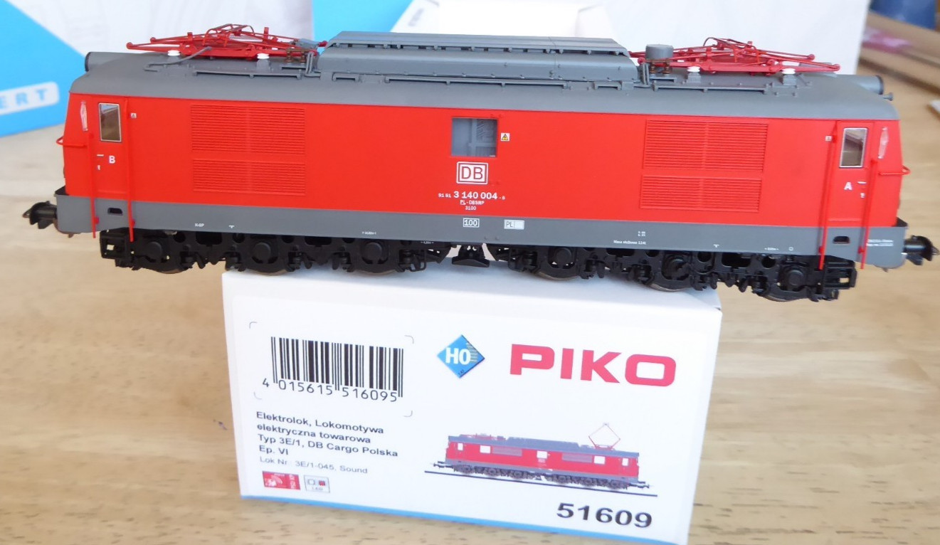 Piko 51609 H0 DCC Sound Locomotive Et 21 DB Cargo Pkp Polska Epoch 5/6 With LED