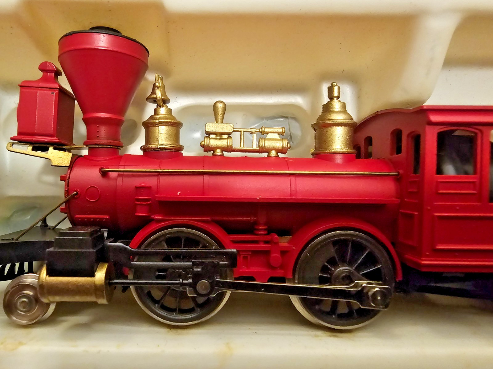 HO Scale AHM / Pocher KCStL&C JW Bowker 2-4-0 Locomotive & Tender in Box / Runs!
