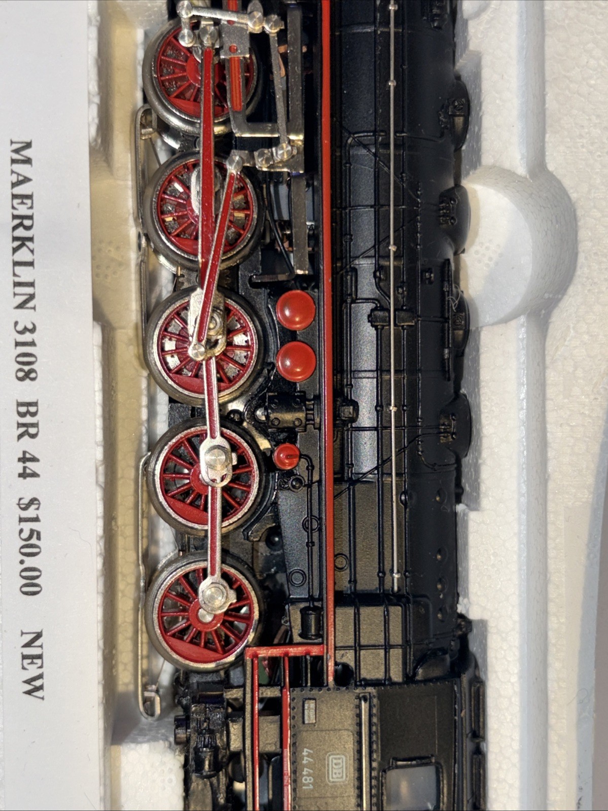Märklin 3108 Dampflokomotive BR 44 der DB aus Sammlung mit OVP New Old Stock