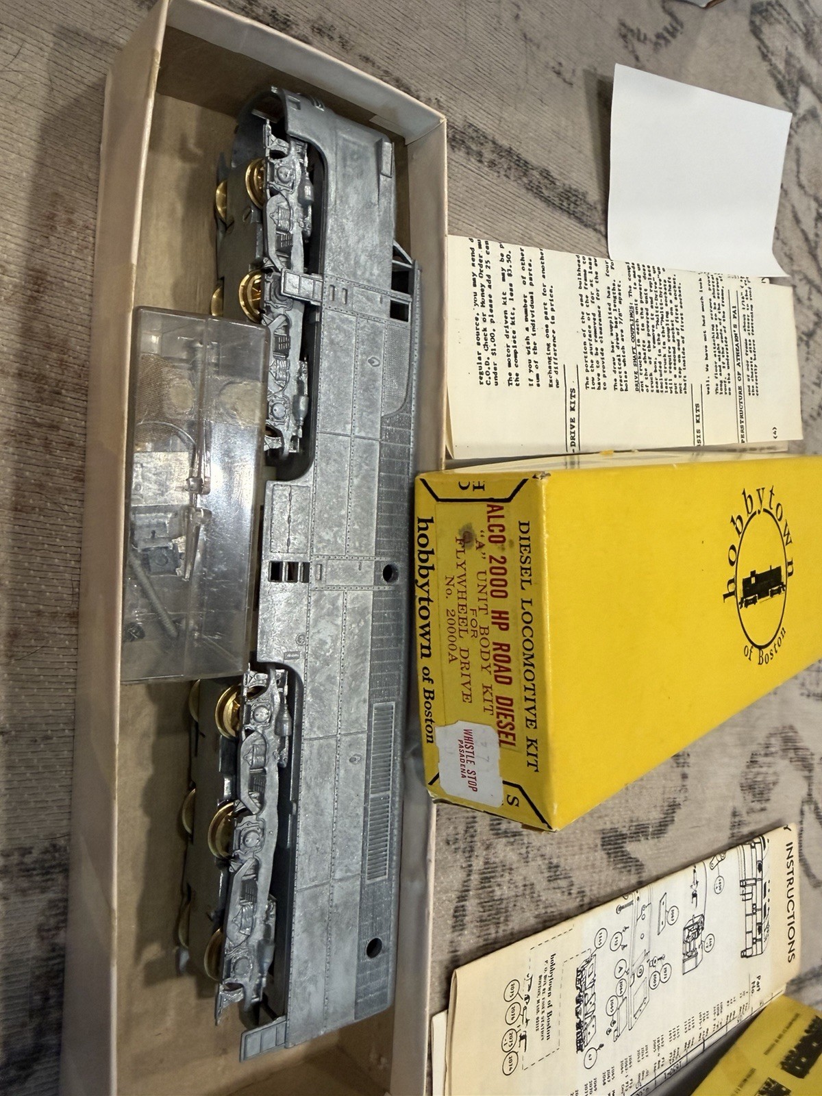 HO-Scale Various E 8/9 Type Units & Alco 2000 Diesel Locomotive METAL