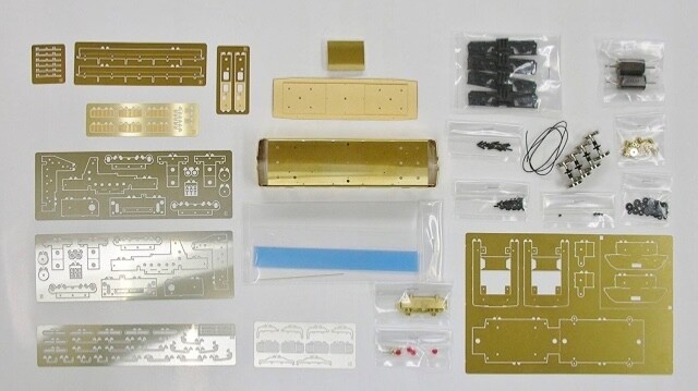 HO KTM ED65-1000 Electric Locomotive Freelance Shorty Kit NIB Japanese H0 Scale