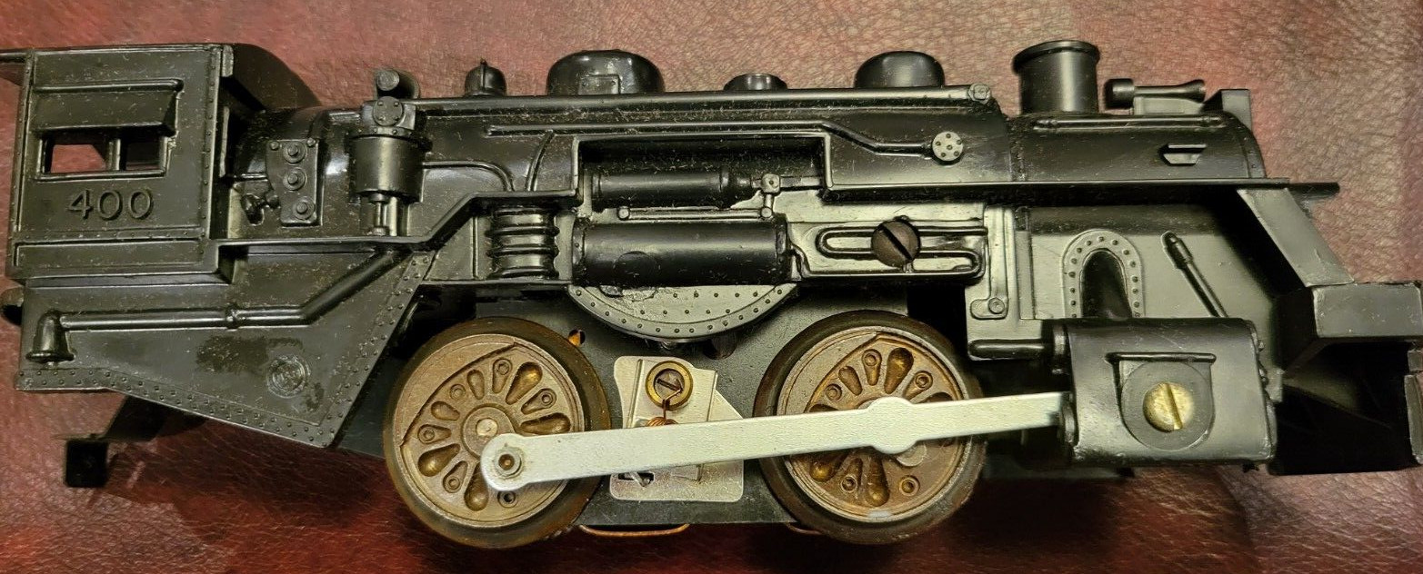 MARX 4205 Steam Type Electric Train Set with Tracks, transformer in Box Tested