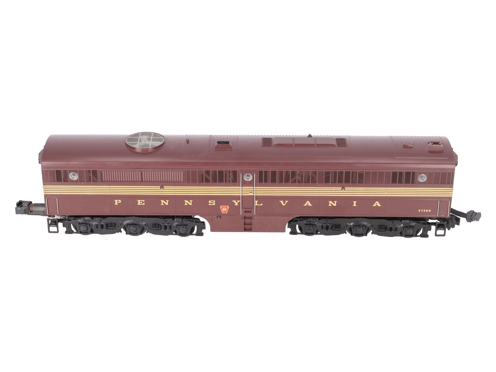 MTH 5758B O Pennsylvania Tuscan Red 3-Rail Alco PA B-Unit Diesel