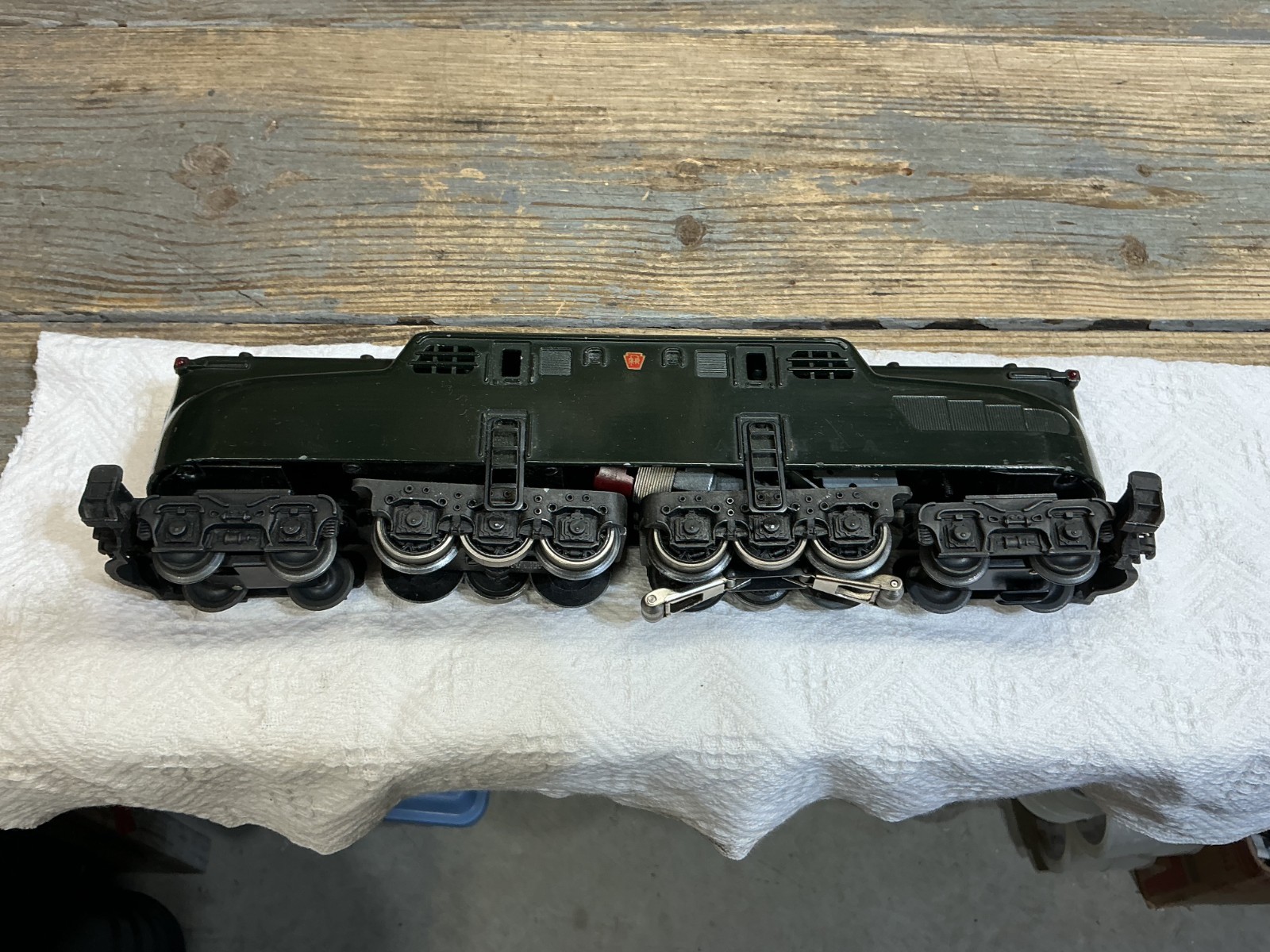 Lionel 2332 GG-1 Train Engine In the Original Box/Liner/ RED BRUSH CAP-RARE