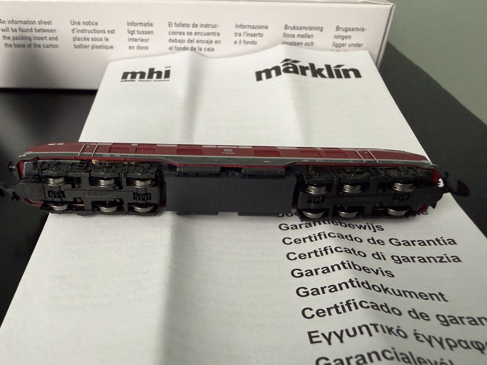 Marklin Z 88320 DB V 320 001 Heavy Diesel Loco | Excellent | Tested