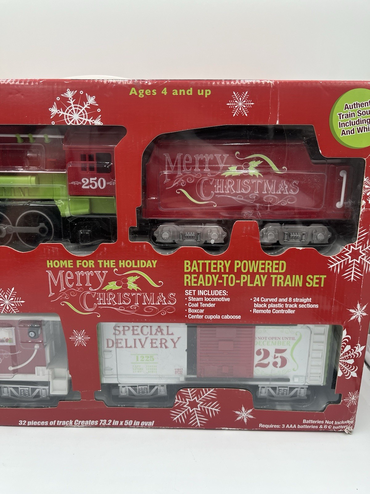 Lionel 7-11915 Home For The Holiday Ready-to-Play set with Factory -excellent