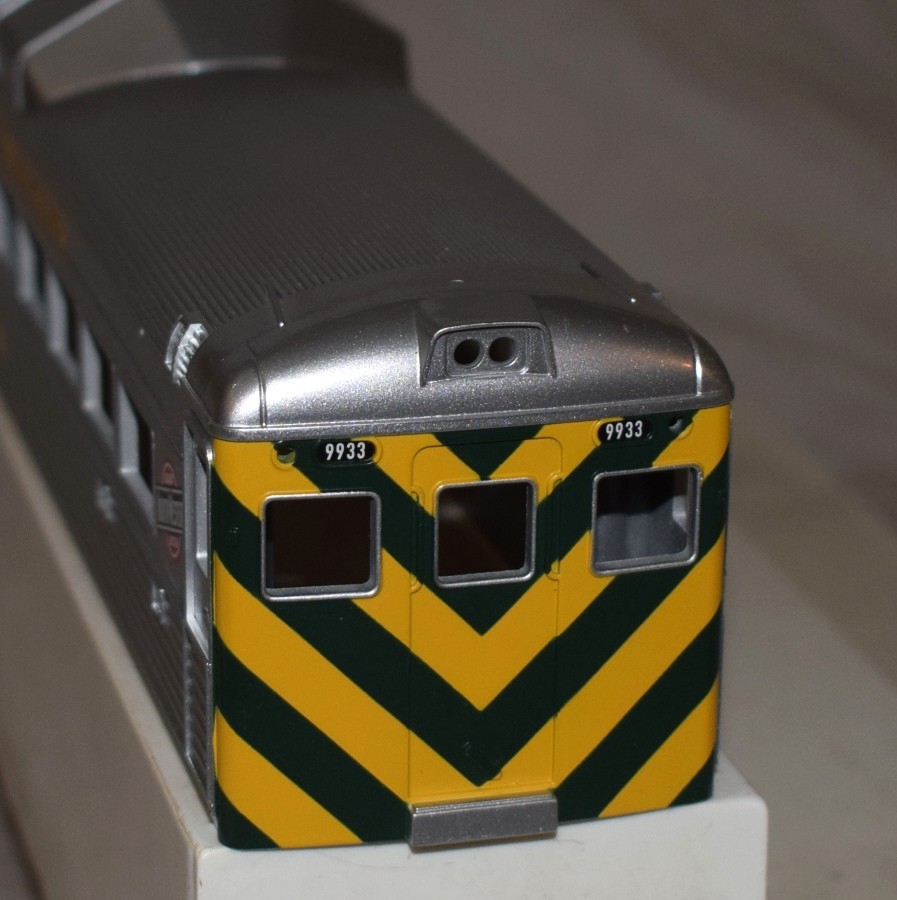 MTH Budd RDC Car Shell Chicago North Western CNW #9933 O Gauge Production Sample