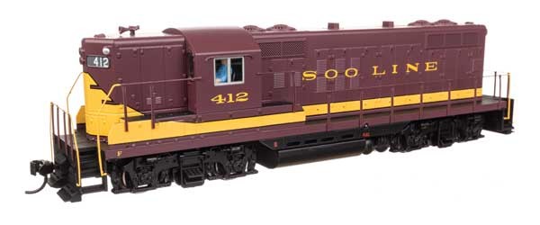 Walthers Mainline 910-10501 HO Scale SOO Line EMD GP9 Diesel Locomotive #412