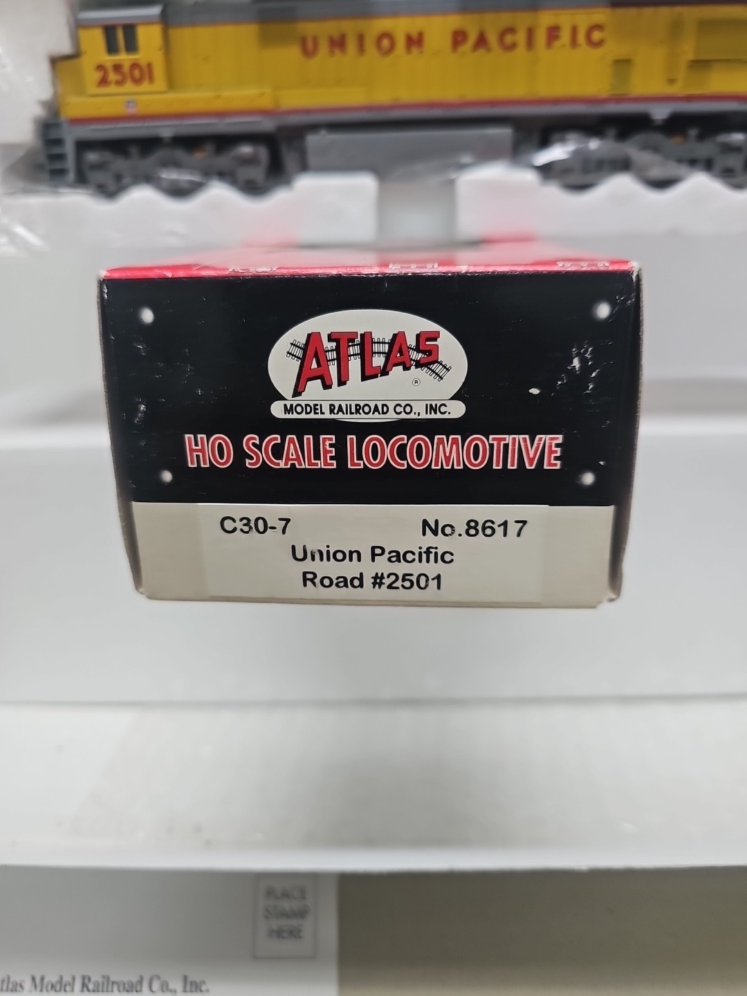 ATLAS #8617 – C30-7 UNION PACIFIC #2501 – HO SCALE DCC PLUG NEW