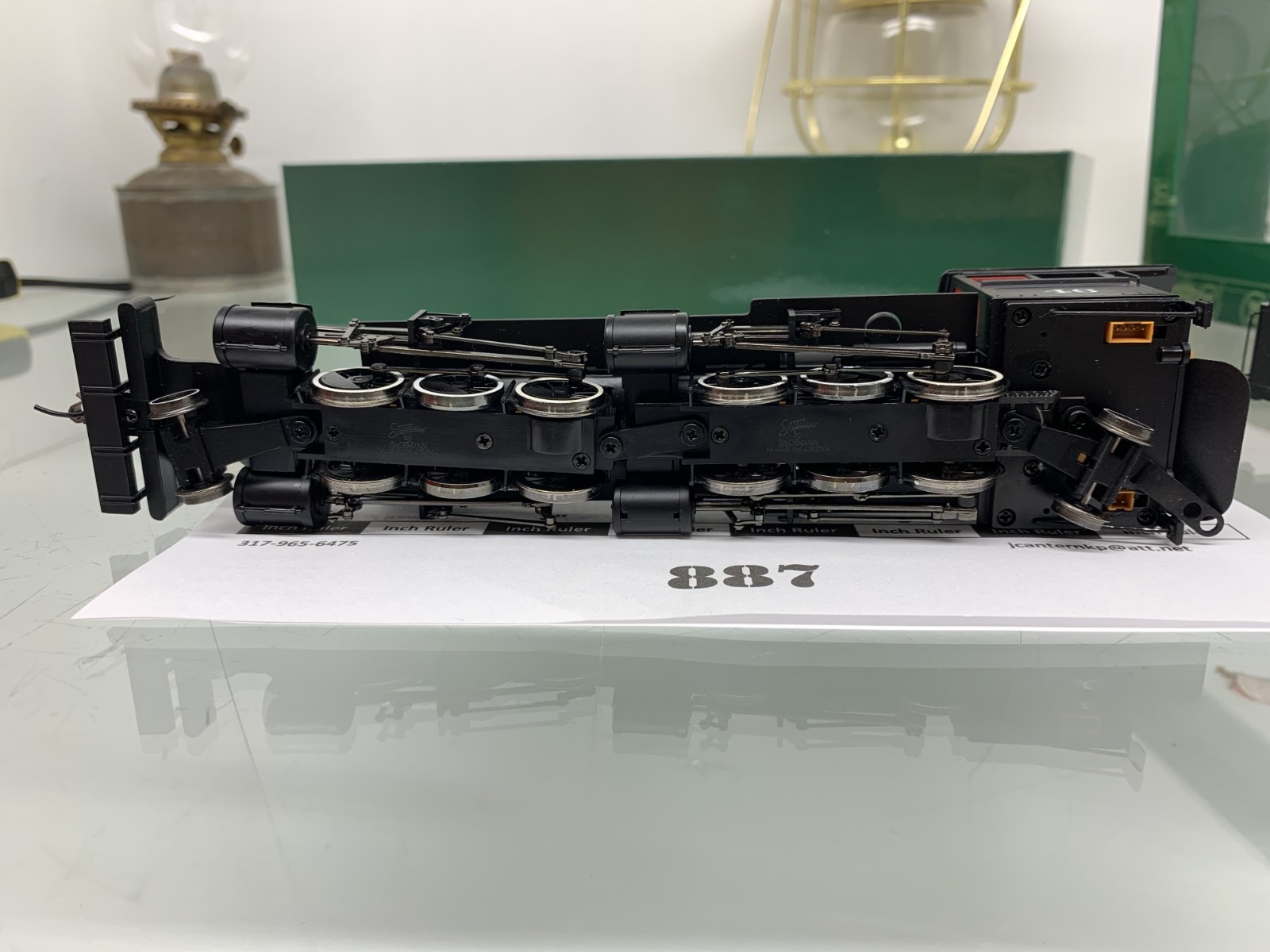 887 Spectrum Bachmann Colorado Mining Co. 2-6-6-2 w/Tender On30 Scale 1:48 DCC