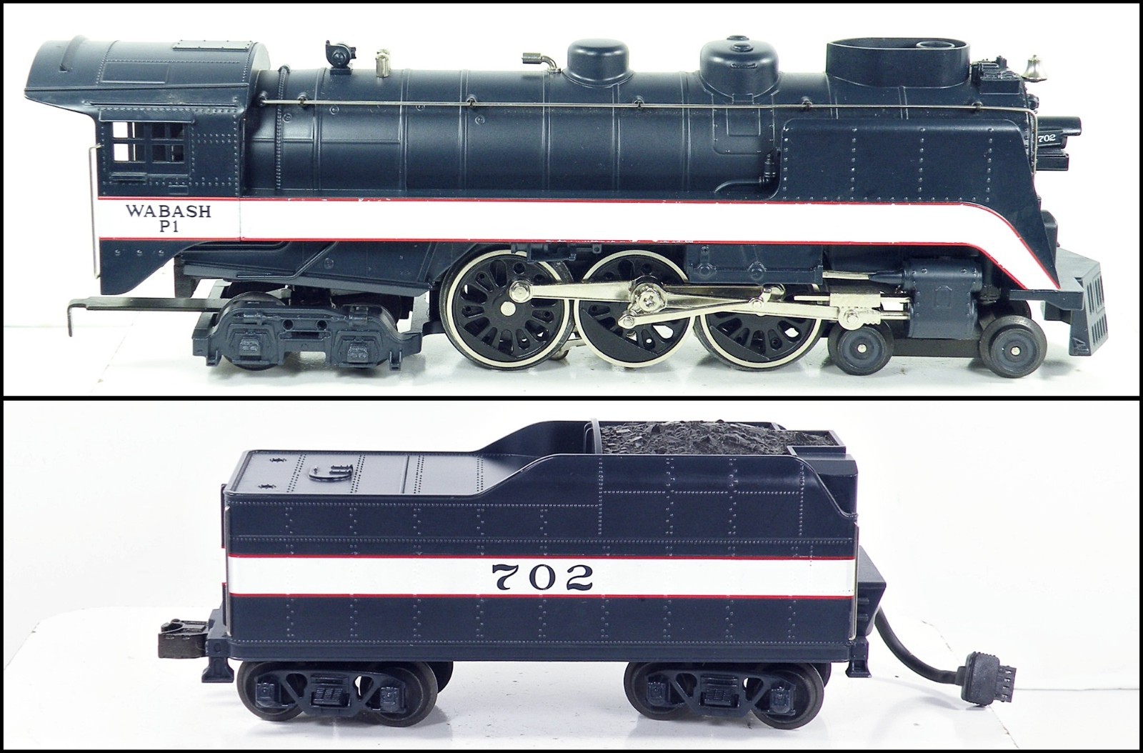 MTH 30-1147-1 Wabash Hudson 4-6-4 PS-1 New Battery Tested /2/ LN