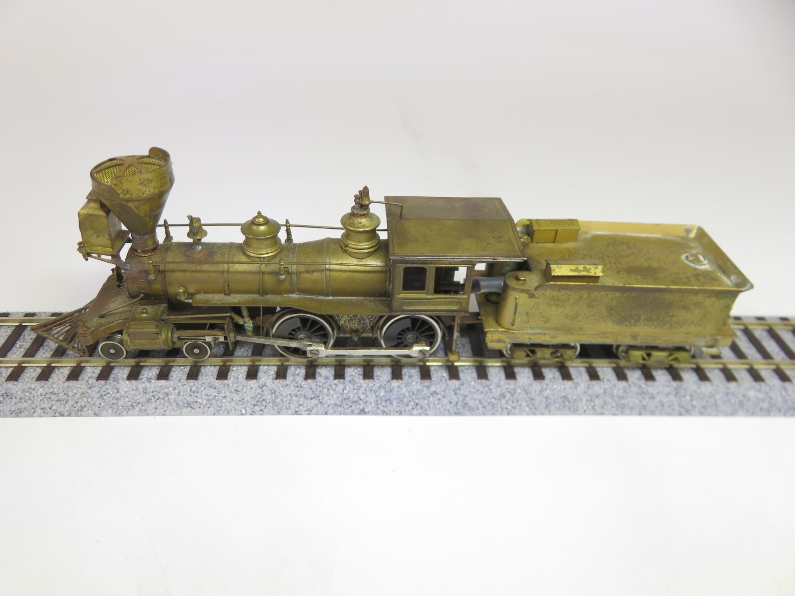 Pacific Fast Mail Brass HO Scale V&T Virginia Truckee 4-4-0 Steam Locomotive