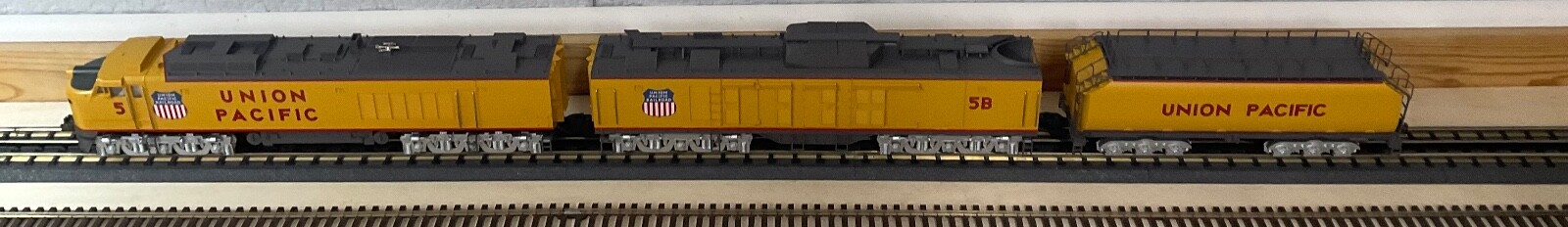 MTH MT 2124LP Union Pacific Gas Turbine Engine Set O 3 Rail LN