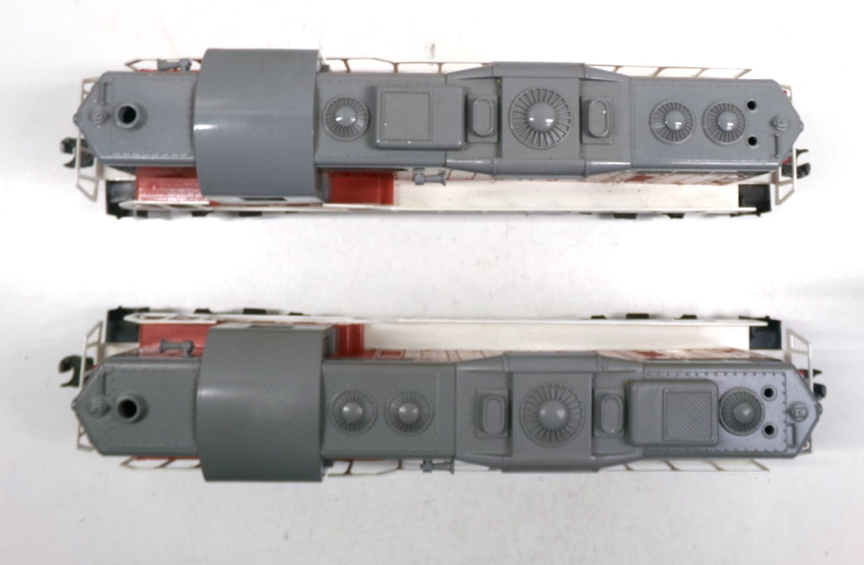 O gauge Williams Burlington GP 9 A+A diesel engine set in original box (lot 129)