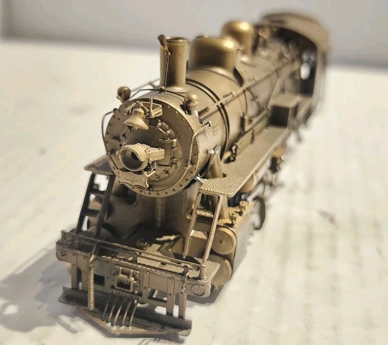 Pacific Fast Mail HO Scale Brass 2-10-0 Russian Decapod Undecorated
