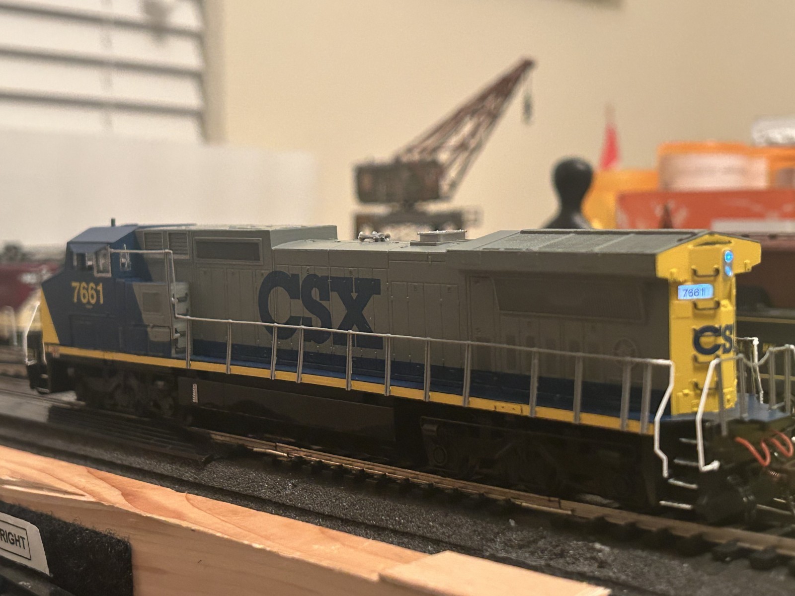 Bachmann Spectrum #83505 CSX 7661 DCC 8-40CW opened NIB